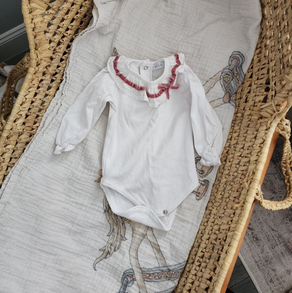 Mi Loves Baby Lai Ruffled Bodysuit